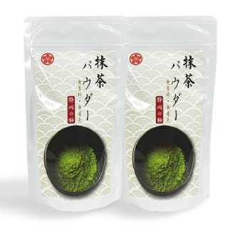 《 萬年春》 日式抹茶粉(2袋入) 100%純抹茶原葉研磨綠茶粉日式原味無糖抹茶日本進口青蒸綠茶
