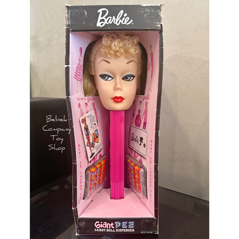 美國古董玩具🇺🇸 2009年 Pez XXL jumbo 超大 貝思糖 貝思 Giant Barbie 芭比