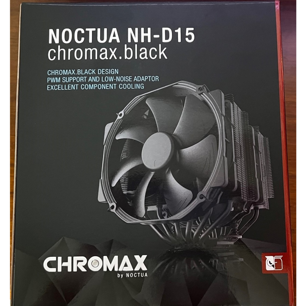 Noctua NH-D15 chromax.black 黑化雙塔雙扇六導管 CPU散熱器 貓頭鷹