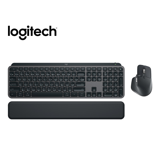 【喬格電腦】logitech 羅技 MX Keys S COMBO無線智能鍵盤滑鼠組