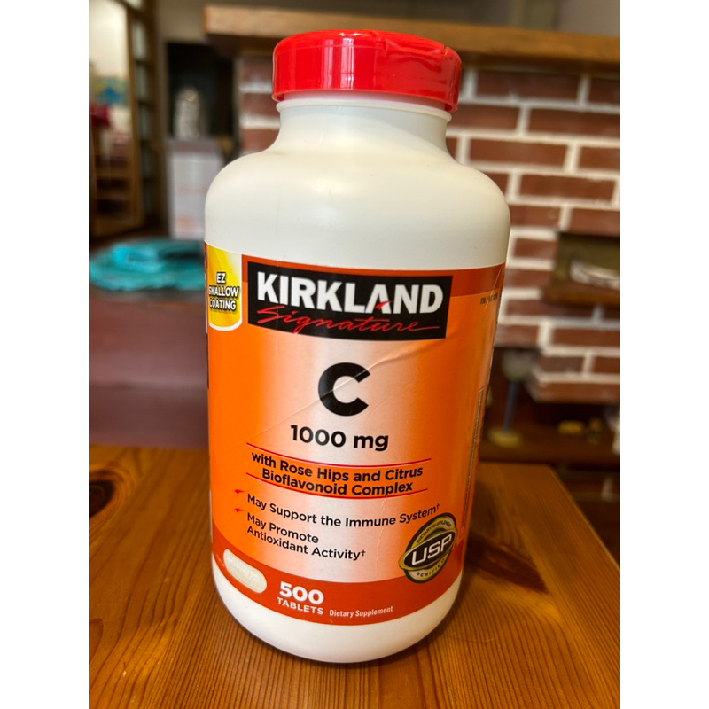 美國代購Kirkland 維他命C 1000g  500錠