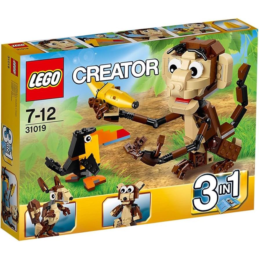 **LEGO** 正版樂高31019 Creator系列 森林動物(猴子) 創意三合一 全新未拆 現貨