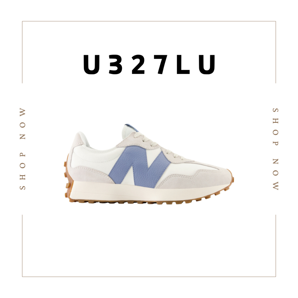 【EZDAY簡單】NEW BALANCE U327LU 海洋藍 復古