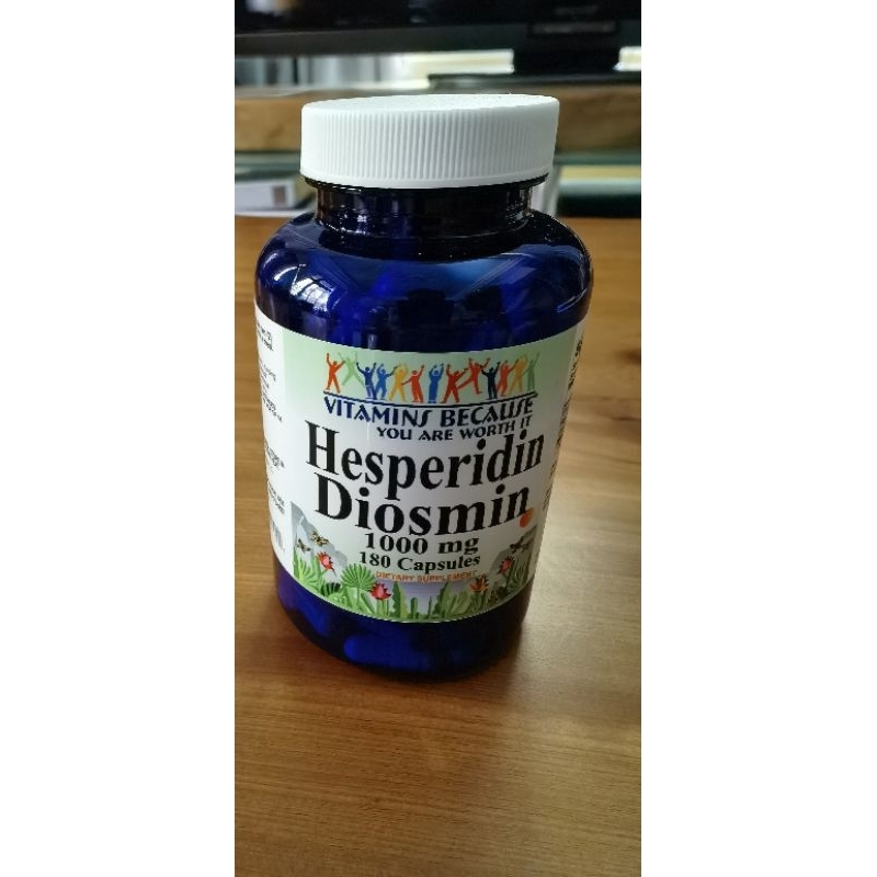 Hesperidin Diosmin 1000mg 180顆粒美國原裝