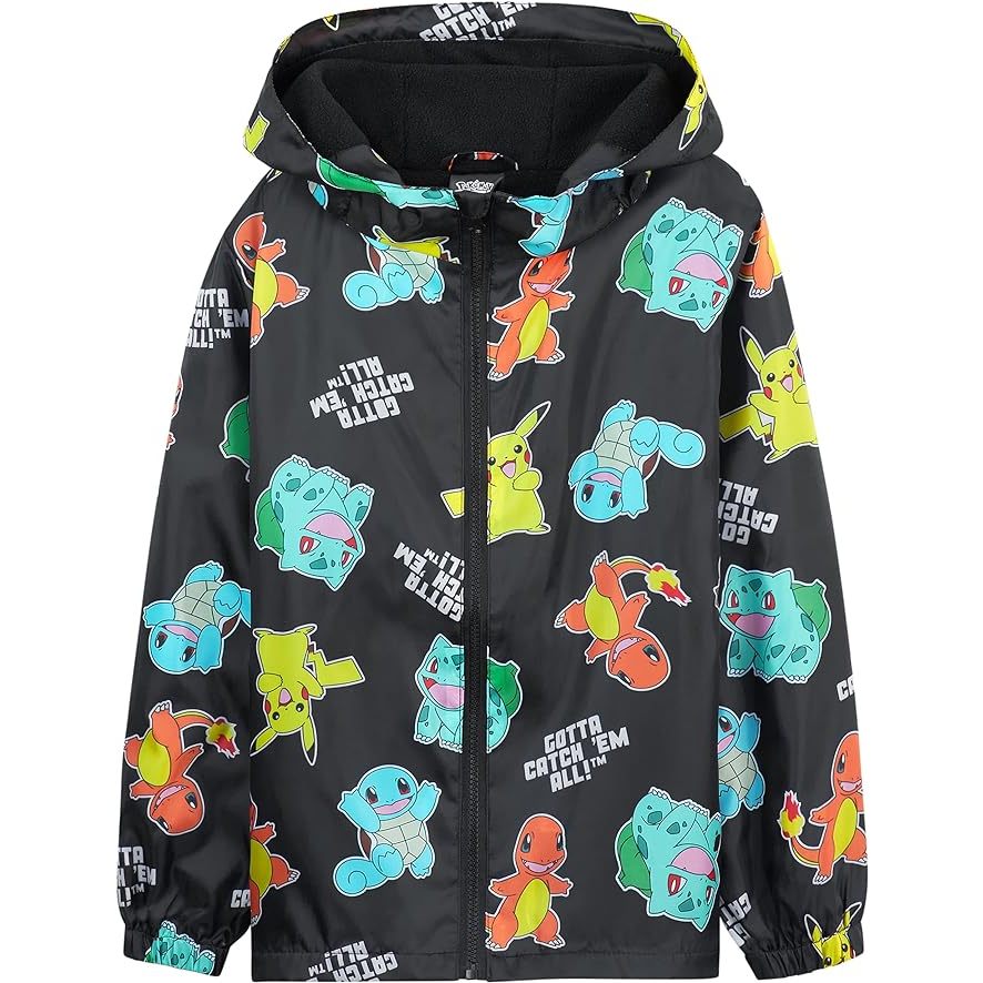 預購🚀正貨🚀英國專櫃 Pokemon 寶可夢 皮卡丘 兒童外套 外套 連帽外套 防風外套 防水外套 鋪棉外套