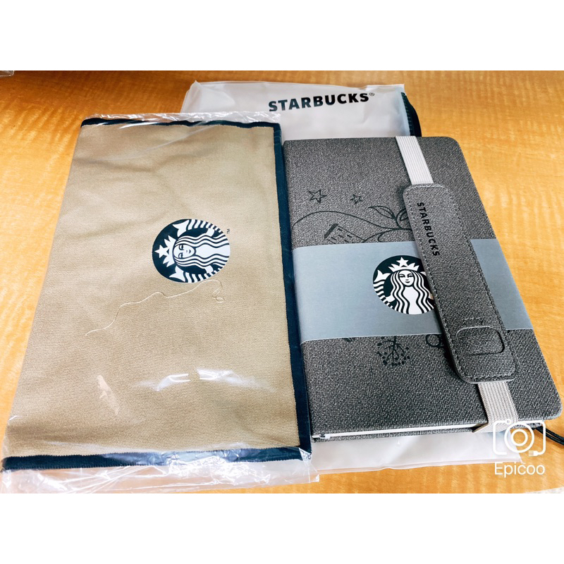 ［現貨］Starbucks 星巴克2024年曆提袋組地球款，整組出售，加贈今年版買一送一券2張！