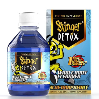 Stinger Detox 天然強效沒事果汁 健康食品 排毒劑 洗髮精 二合一組合包 HACKEN07
