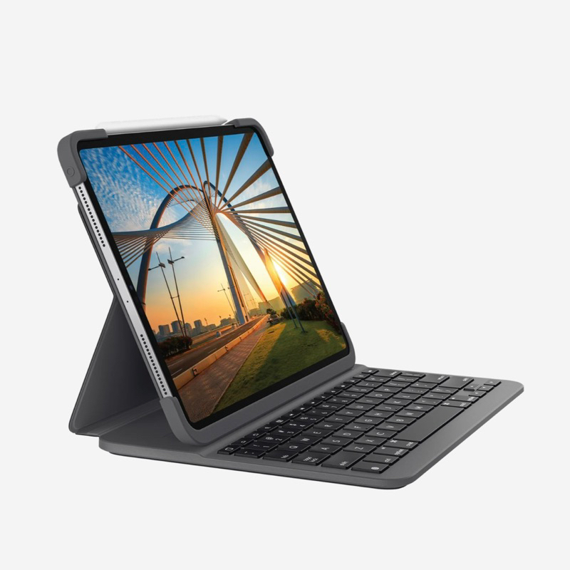 Logitech SLIM FOLIO Pro 羅技 IPad 鍵盤 適用於 iPad Pro 11(1/2/3/代)