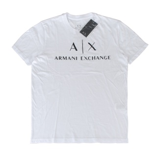 A│X Armani Exchange經典字母LOGO造型短袖T恤(男款/白)