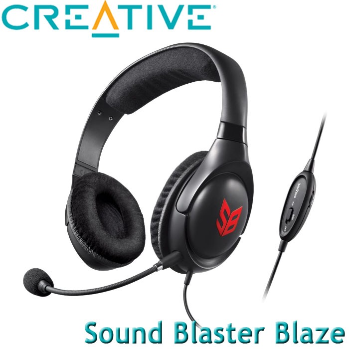 【MR3C】限量含稅 CREATIVE 創新未來 Sound Blaster Blaze 有線 電競 頭戴式耳機麥克風