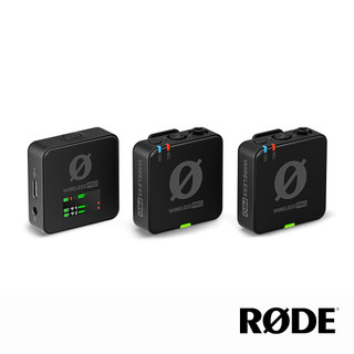 RODE｜Wireless Pro【正成公司貨 蝦幣5%回饋】一對二無線麥克風 旗艦款