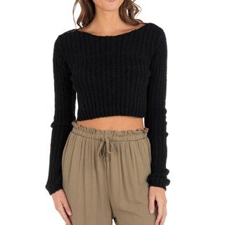 HURLEY｜女 MEGAN TWIST BACK SWEATER 針織衫