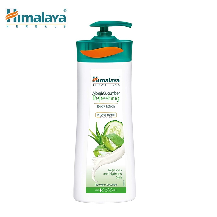 印度 Himalaya 喜馬拉雅 草本蘆薈黃瓜水嫩保濕乳液 400ml 身體乳液 Aloe Cucumber-個人風格