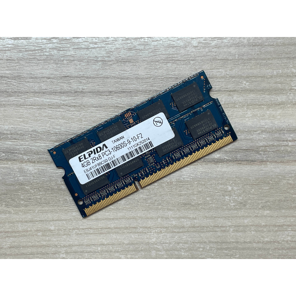 ⭐️【爾必達 Elpida 4GB DDR3 1333】⭐ 筆電專用/筆記型記憶體/個人保固3個月