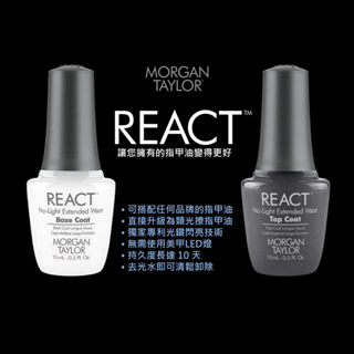 🍭買一送一 🍭把你的指甲油全部升級類光撩指甲油!! 【MORGAN TAYLOR REACT 最強底油/頂油】