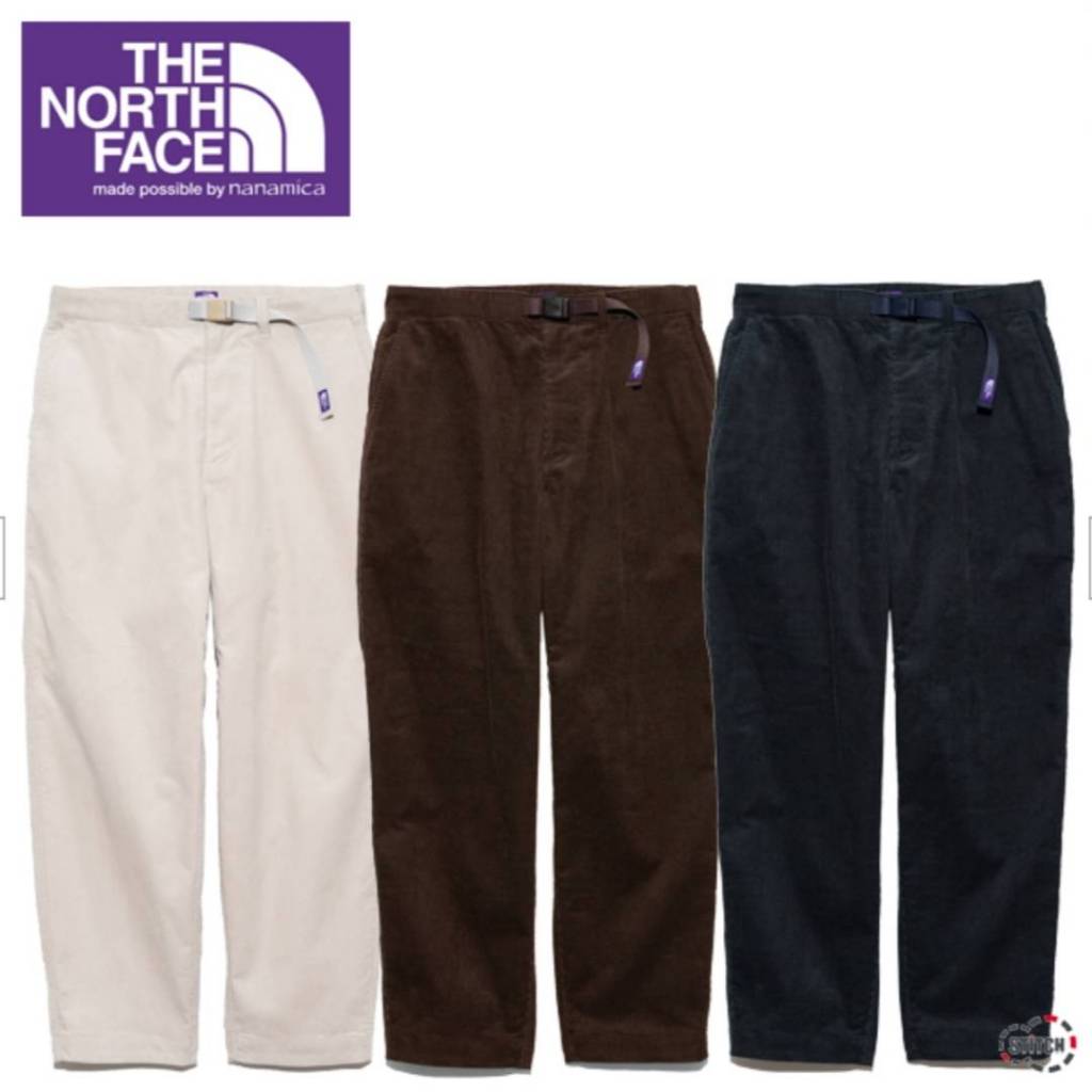 日本代購 可面交 THE NORTH FACE PURPLE LABEL 紫標 寬版錐形燈芯絨褲