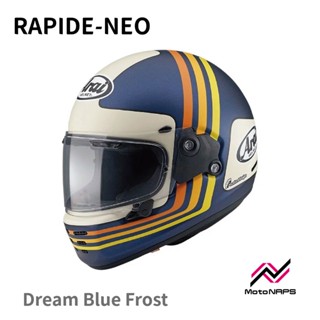 【NAPS 納普司】ARAI RAPIDE-NEO Dream Blue Frost 復古 全罩式安全帽 總代理公司貨