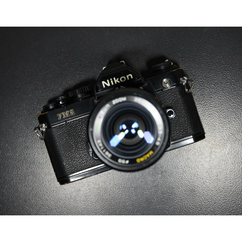 【經典古物】經典相機 NIKON FM2 (1982年) SUN 35-70mm F3.5 黑 機械底片 單眼相機 ZF