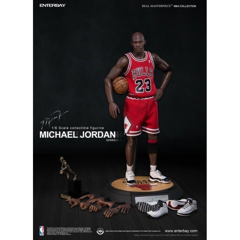 Enterbay EB MICHAEL JORDAN NBA 公牛隊 麥可喬丹 飛人 喬丹 MJ 23號 籃球之神