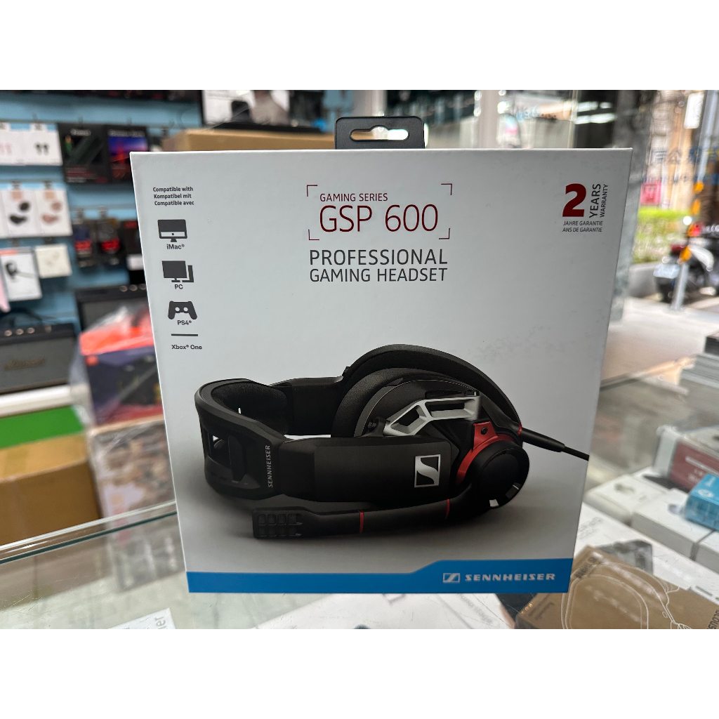 禾豐音響  Sennheiser GSP 600 GSP-600 電競耳罩耳機 宙宣公司貨保2年 森海塞爾