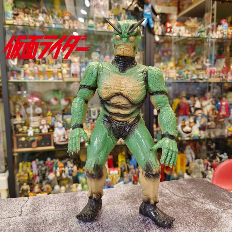 ⭐喔啦玩具店⭐真.假面騎士 1992年 石森章太郎 日本製 老膠 大膠  玩具公仔 真 假面騎士 列傳