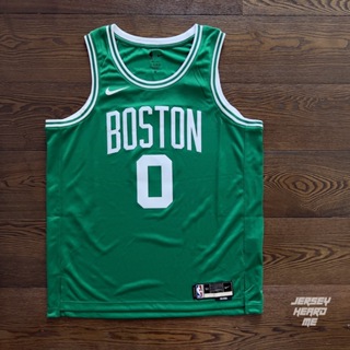 【球衣藏家】Jayson Tatum Celtics Icon 泰坦 賽爾提克 客場綠 球迷版 NBA 球衣