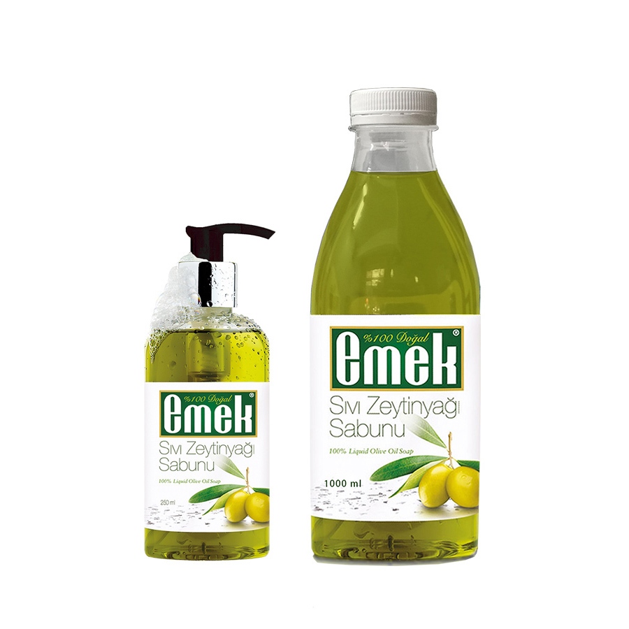 【現貨】EMEK 1000ML+250ML 土耳其製橄欖液體皂 100%天然橄欖油製成 洗臉沐浴適用 橄欖油皂 土耳其香
