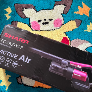 全新現貨◞ SHARP 無線吸塵器EC-AR2TW-P/魔力紅