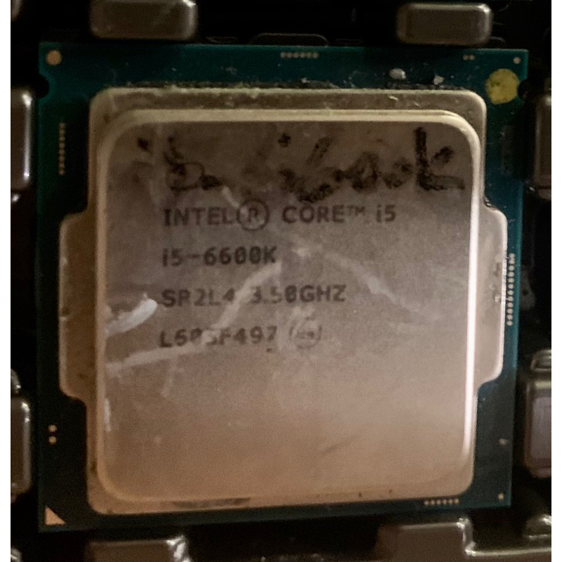 Intel Core i5-6600K 3.5G / 6M 4C4T 1151 四核處理器