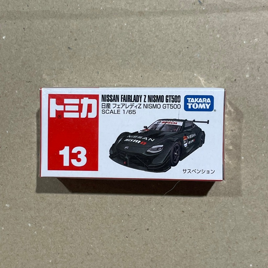 &lt;熊葛&gt; 全新正版現貨 TOMICA 多美 no.13 日產 GT500 GTR 賽車 跑車 13 紅白盒