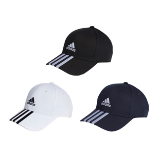 adidas 帽子 3-STRIPES 愛迪達 棒球帽 運動帽 休閒帽 老帽 可調式 經典 刺繡 LOGO 黑 白 深藍