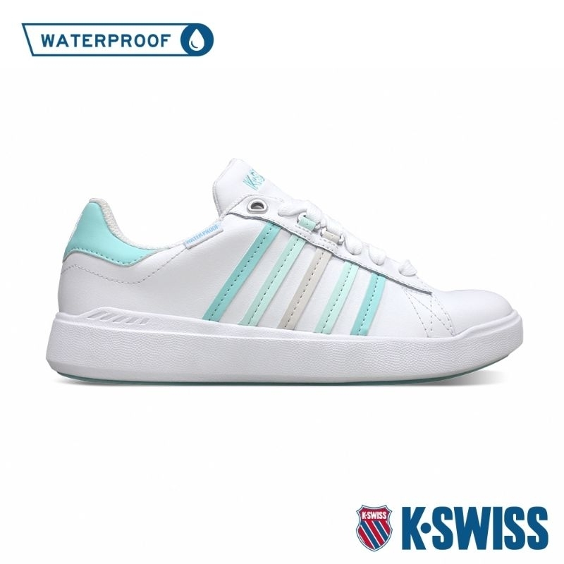 K-SWISS PERSHING COURT LIGHT WP 防水時尚運動鞋 24號 二手