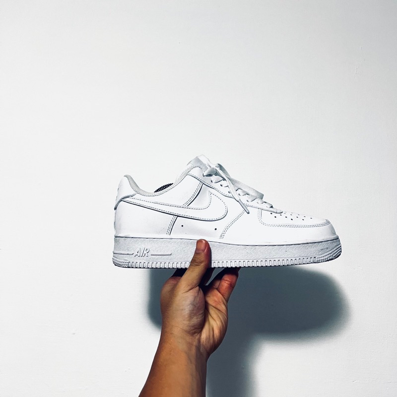 Nike Air Force 1 全白 白 鞋 運動鞋 籃球鞋 白鞋 全白force 厚底 空軍 空軍一號 男 女 嘻哈