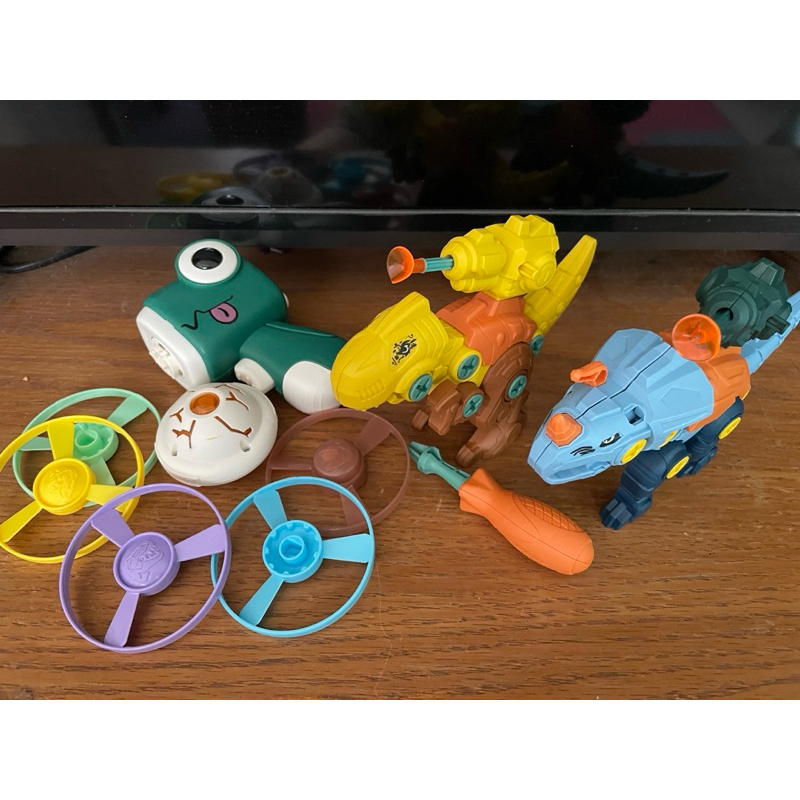 二手玩具-恐龍玩具一整組賣