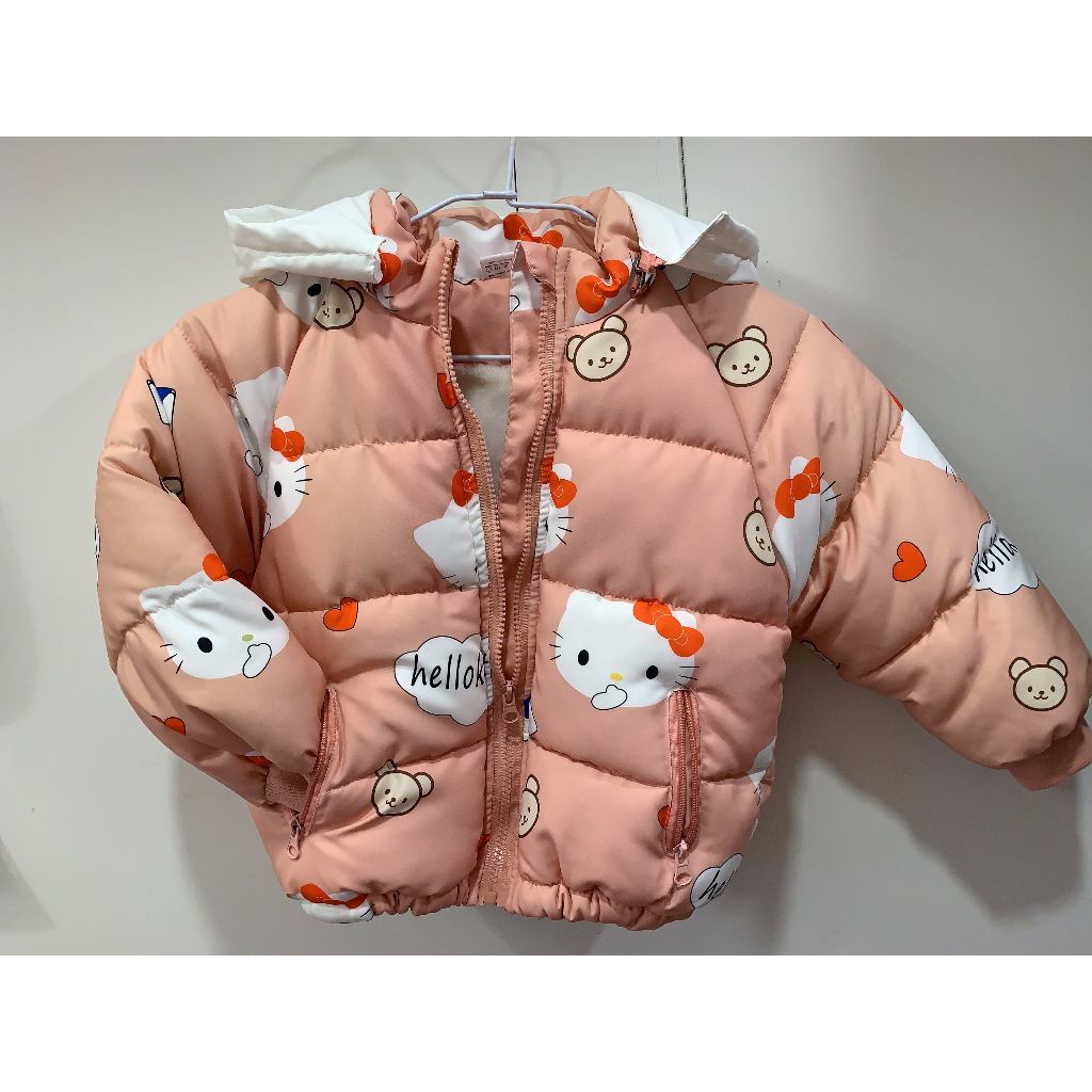 【二手 】美國GAP、日本品牌女童防風外套KITTY厚外套