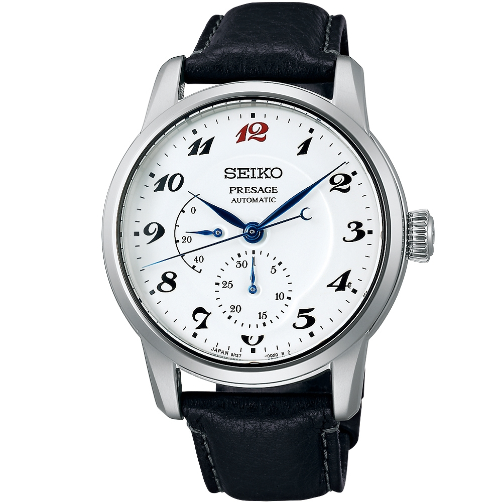 SEIKO 精工 Presage 黑標 製錶110週年限量 琺瑯機械錶 (SPB401J1 / 6R27-00X0S)