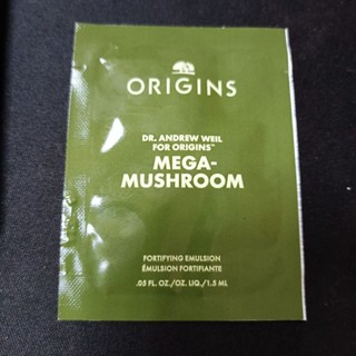 【全新】ORIGINS 品木宣言 Dr.WEIL青春無敵靈芝光潤機能乳液1.5ml 隨身包 試用組 旅行組 便宜賣
