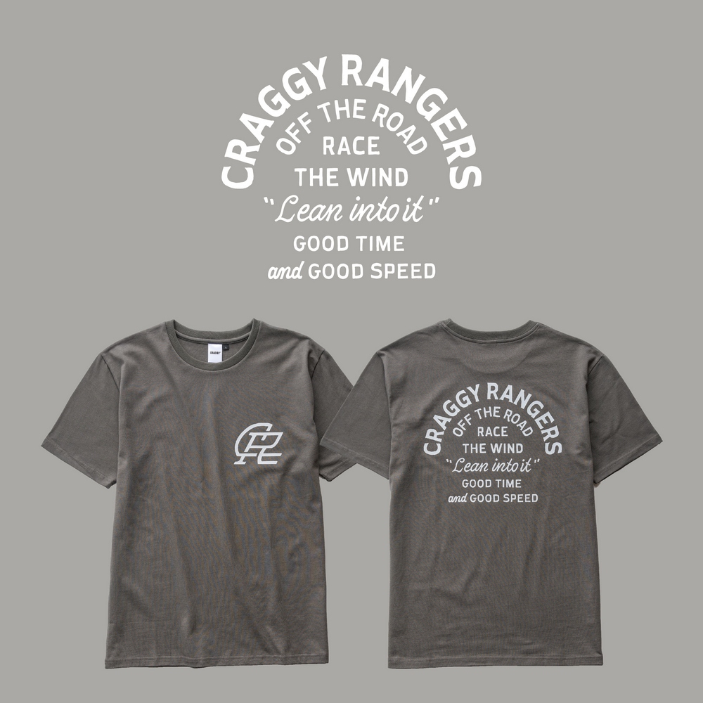 Craggy® - Wind Racer 短T Tshirt 短袖 圓領 純棉 手繪 復古美式 手繪 本田 檔車 越野車