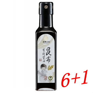 喜樂之泉 有機昆布醬油 500ml/瓶(買6送1)