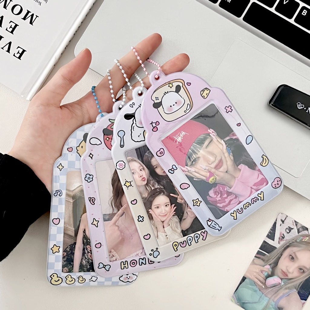 ｜GUTIE｜線條狗帕恰狗可愛卡套 小卡收納卡冊單宮格卡套