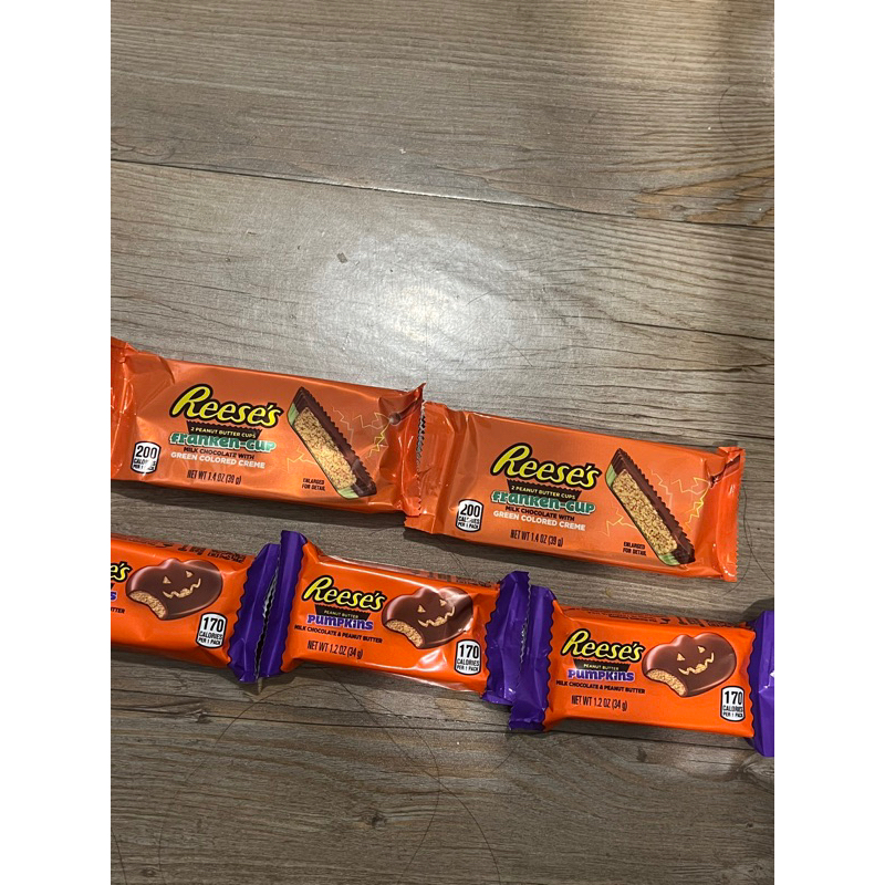 Reese’s巧克力 萬聖節限定版🎃 南瓜 &amp; 綠巧克力