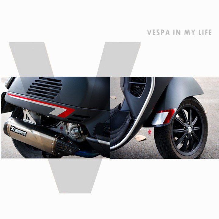【偉士精品店】GTS GTV 300 車身貼紙套裝組 VESPA 車身貼紙 偉士牌 車貼