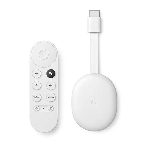 Google Chromecast4 HD (支援Google TV)