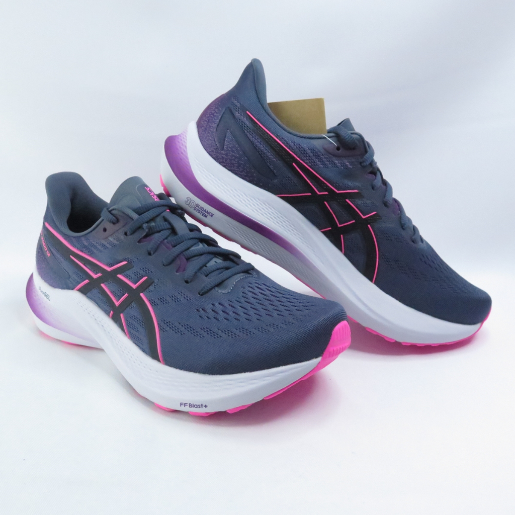 ASICS GT-2000 12 慢跑鞋 1012B504022 女款 支撐型 D寬楦 灰紫粉