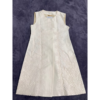 全新 ALBERTA FERRETTI 白色 長版 背心