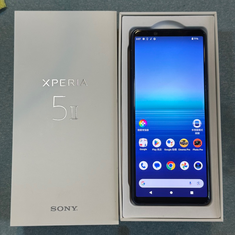 Sony Xperia 5 II 256G 藍 無傷 功能正常 6.1吋 雙卡雙待 XQ-AS72 Xperia5ii