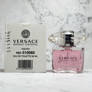 【超激敗】Versace 凡賽斯 香戀水晶 女性淡香水 有瓶蓋 TESTER 90ML Bright Crystal