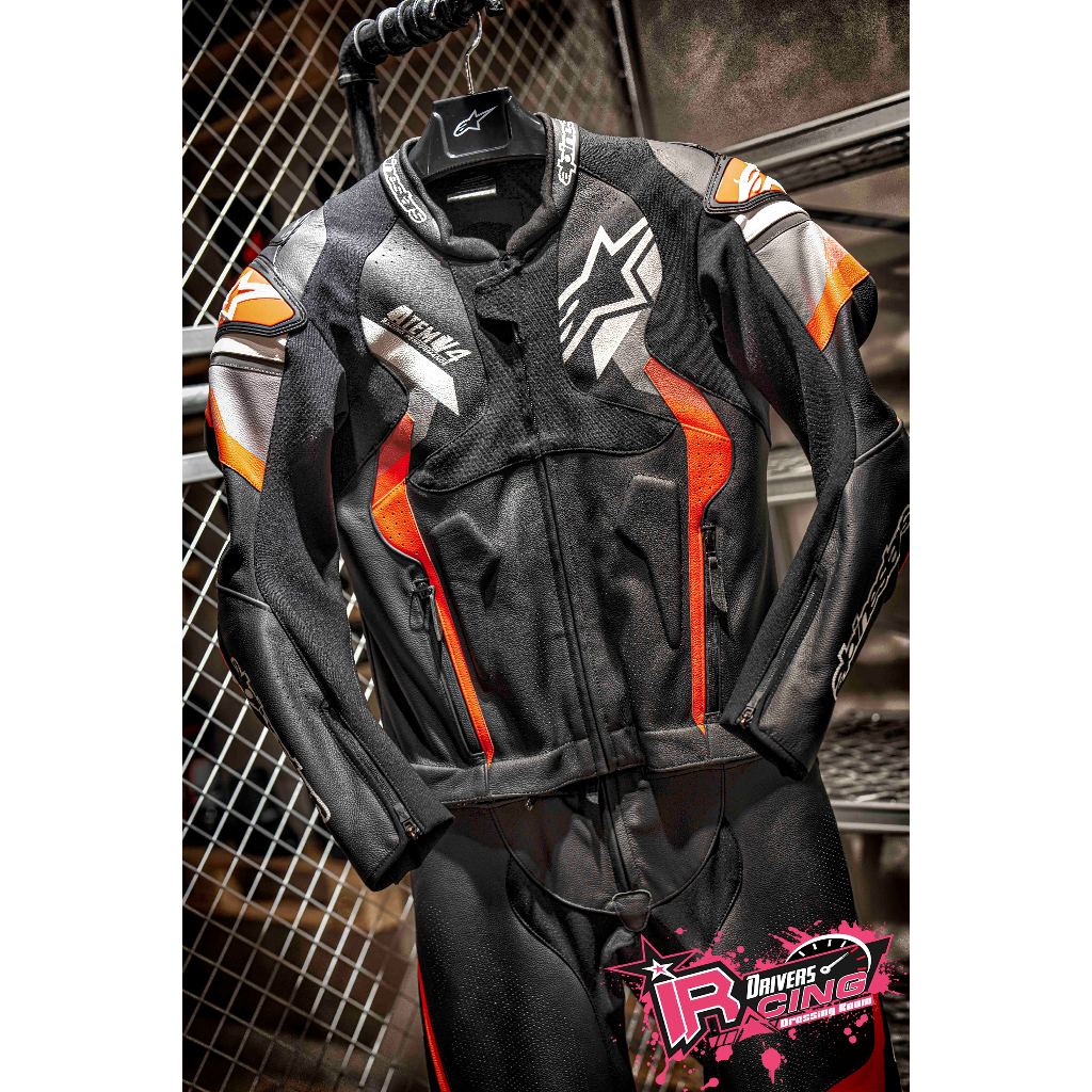 ♚賽車手的試衣間♚ Alpinestars® Atem V4 2PC B/G/R 兩件式 防摔皮衣