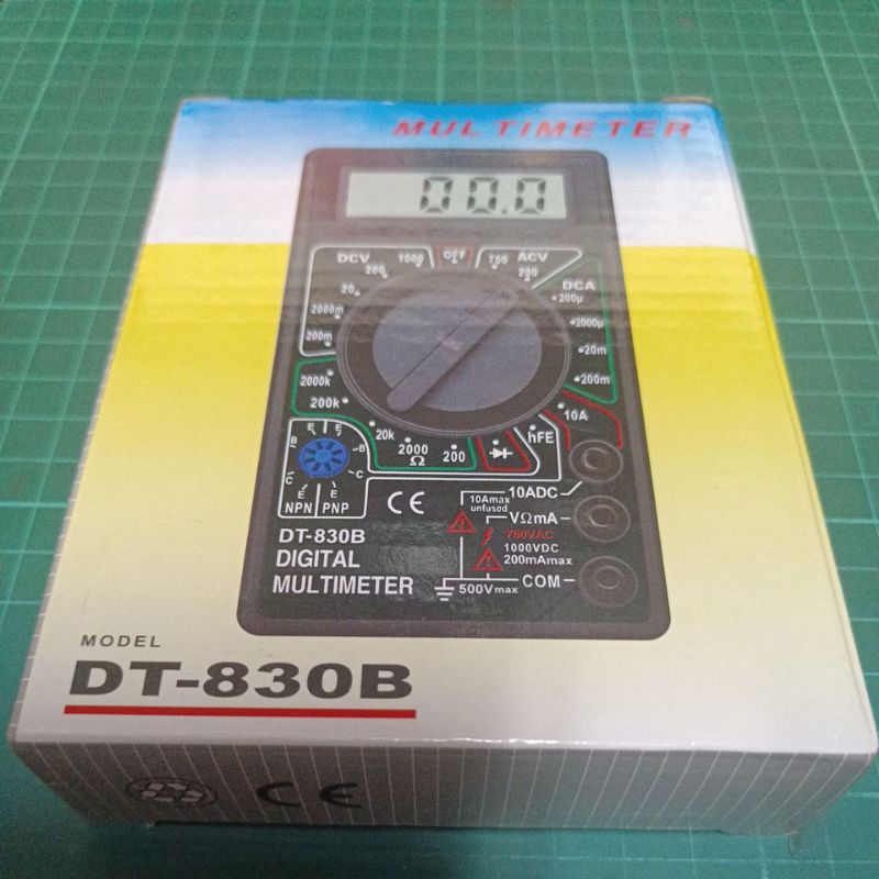 迷你三用電錶 DT-830B 數位式