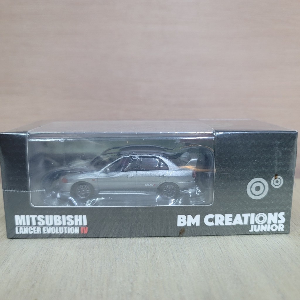 ◖釋出商品◗ BM Creation 金屬車 Mitsubishi Lancer EVOIV 附配件 可外八 AA